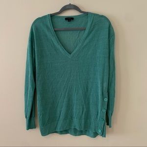 NWOT J Crew Button Sweater